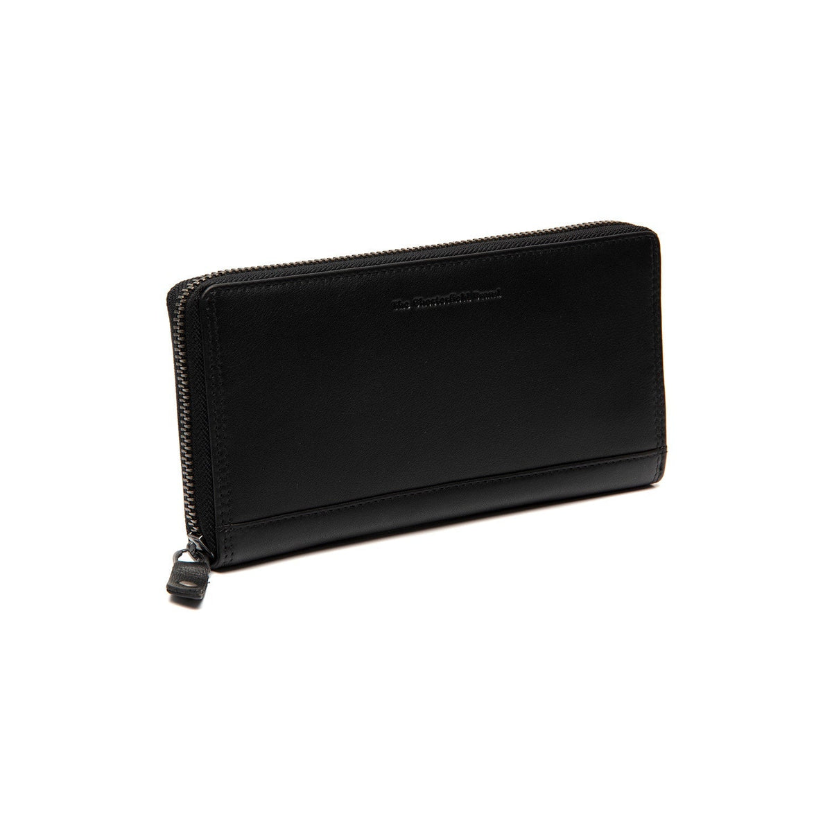 Cantara Full-Grain Leather Wallet för Dam in Classic 100% Full-Grain Leather - Full Exterior Front Profile View | Buy Online