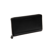 Cantara Full-Grain Leather Wallet för Dam in Classic 100% Full-Grain Leather - Full Exterior Front Profile View | Buy Online
