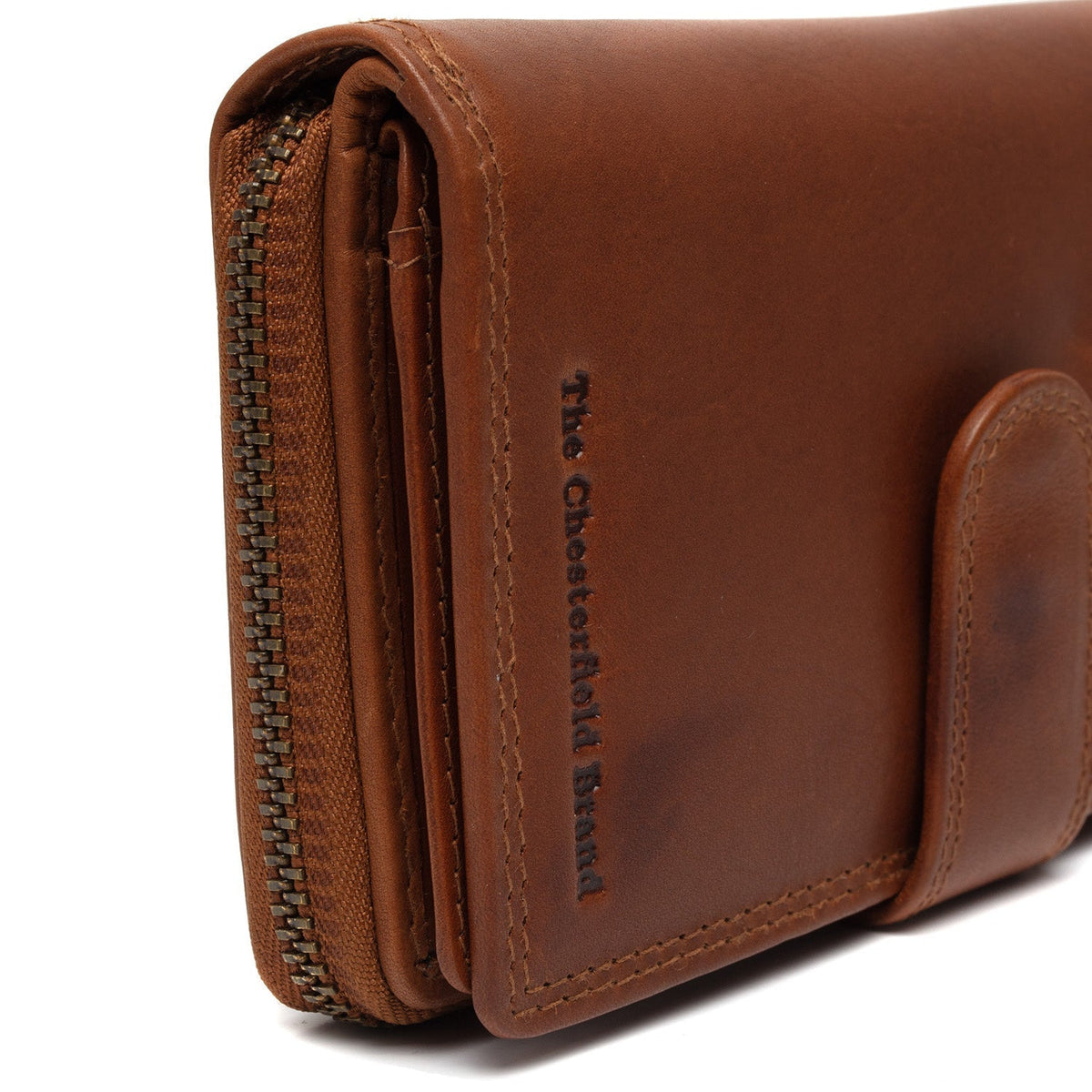 Charlotte Full-Grain Leather Wallet för Dam – alternate product view 2