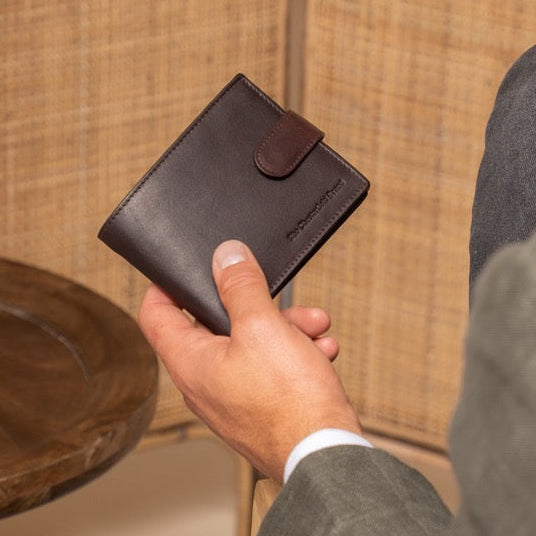 Curtis Full-Grain Leather Wallet för Herr – alternate product view 2