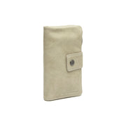Fresno Full-Grain Leather Wallet för Dam in Classic 100% Full-Grain Leather - Full Exterior Front Profile View | Buy Online