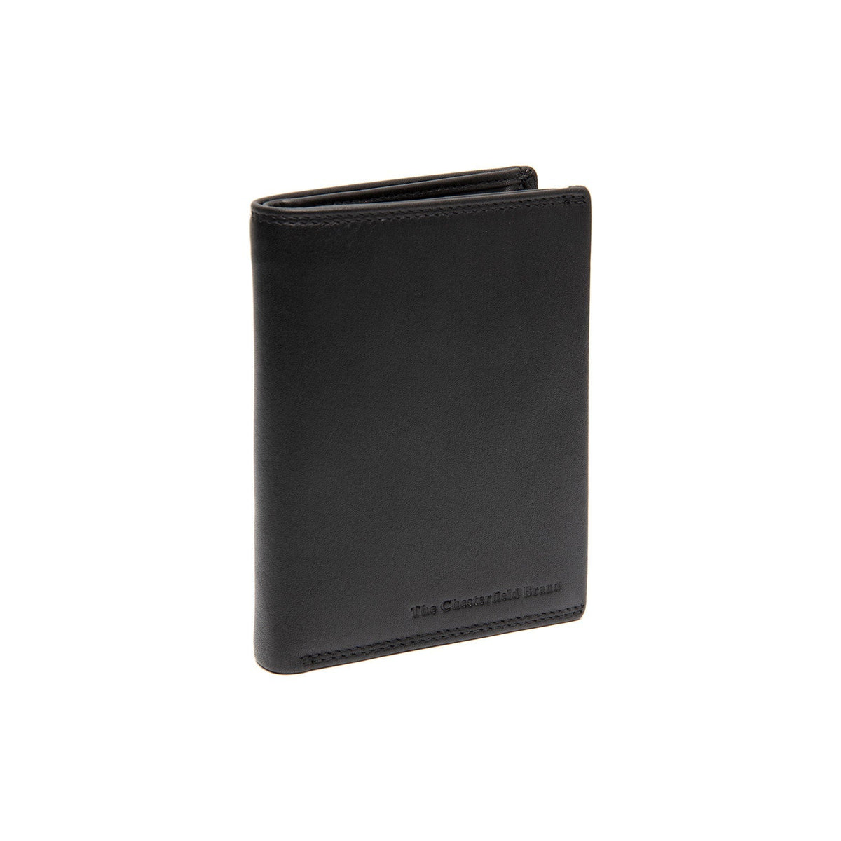 Hanson Full-Grain Leather Wallet för Herr in Classic 100% Full-Grain Leather - Full Exterior Front Profile View | Buy Online