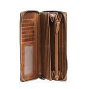 Havana Full-Grain Leather Wallet för Dam – alternate product view 3