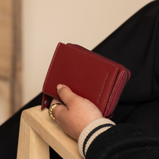 Lenwick Full-Grain Leather Wallet för Dam – alternate product view 2