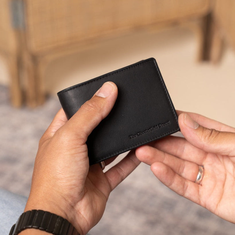 Marvin Full-Grain Leather Wallet för Herr