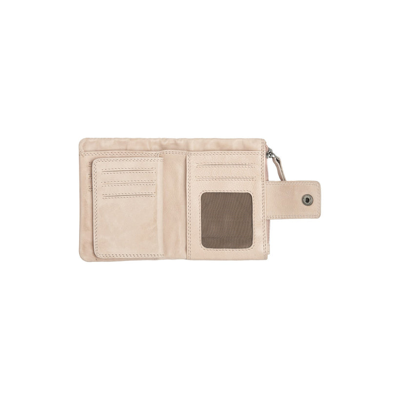 Mavona Full-Grain Leather Wallet för Dam