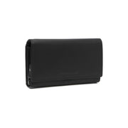Mirthe Full-Grain Leather Wallet för Dam in Classic 100% Full-Grain Leather - Full Exterior Front Profile View | Buy Online