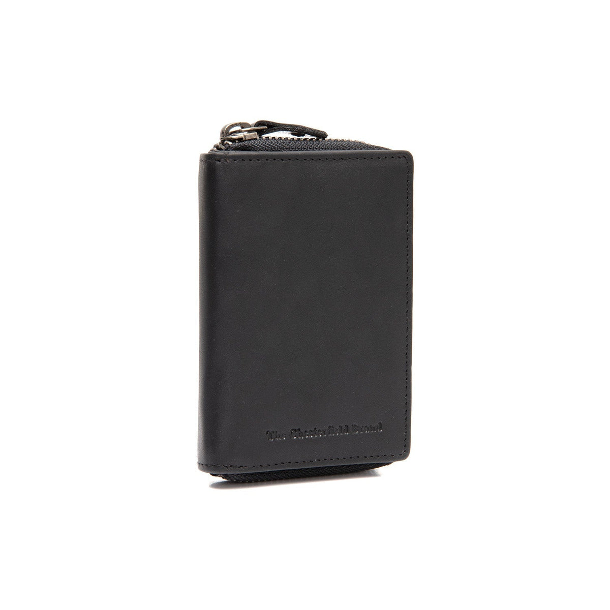 Osum Full-Grain Leather Wallet för Dam in Classic 100% Full-Grain Leather - Full Exterior Front Profile View | Buy Online