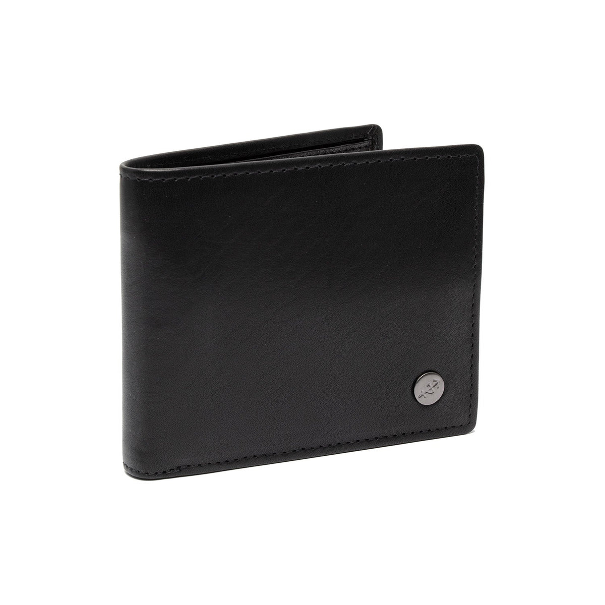 Positano Full-Grain Leather Wallet för Herr in Tan 100% Full-Grain Leather - Full Exterior Front Profile View | Buy Online