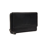 Rhodos Full-Grain Leather Wallet för Dam in Classic 100% Full-Grain Leather - Full Exterior Front Profile View | Buy Online