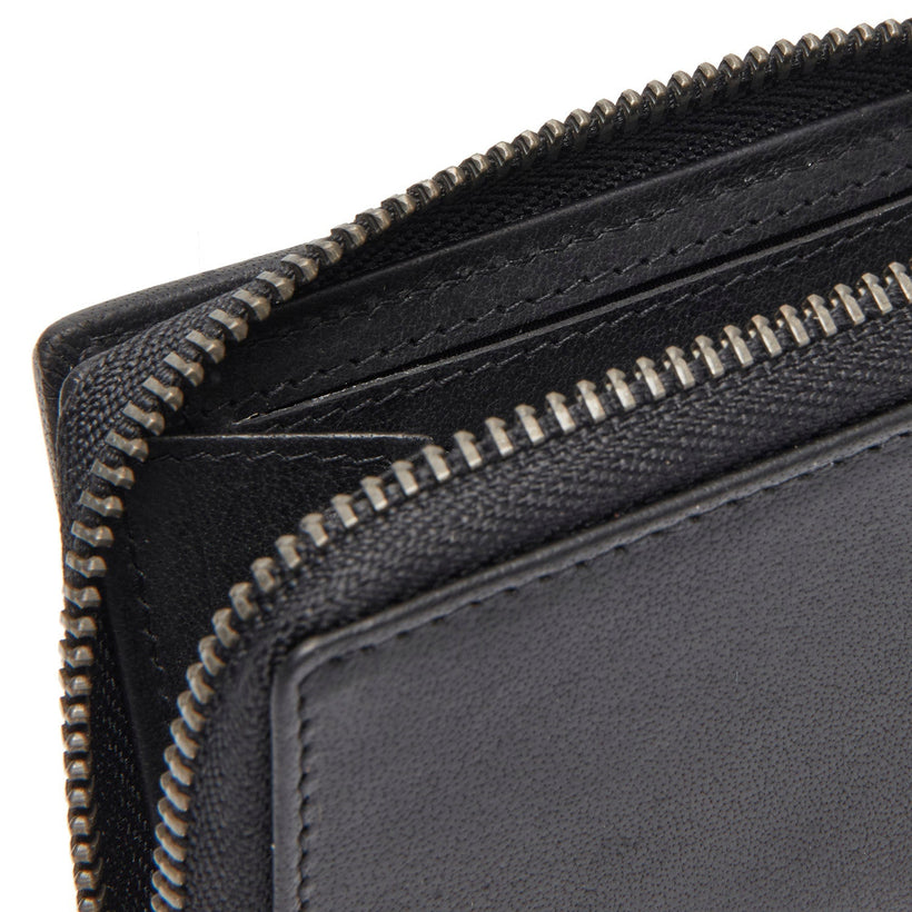 Sionel Full-Grain Leather Wallet för Dam