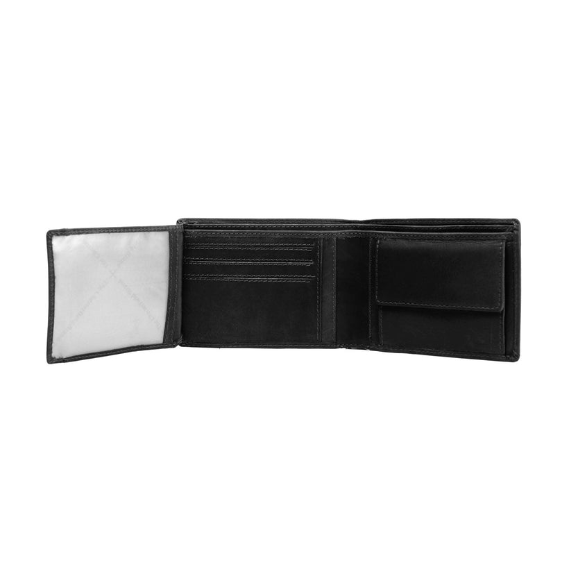 Timo Full-Grain Leather Wallet för Herr