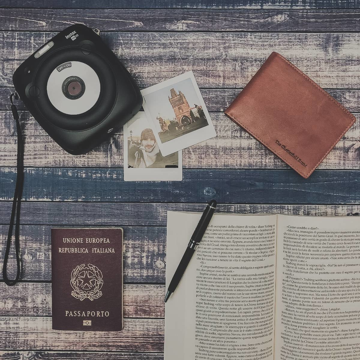 Timo Full-Grain Leather Wallet för Herr – alternate product view 2