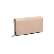 Valetta Full-Grain Leather Wallet för Dam in Classic 100% Full-Grain Leather - Full Exterior Front Profile View | Buy Online