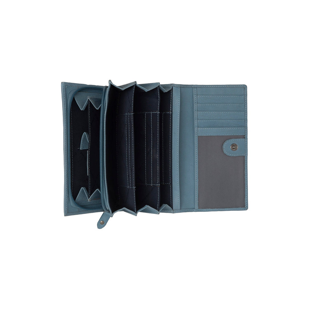 Valetta Full-Grain Leather Wallet för Dam – alternate product view 3