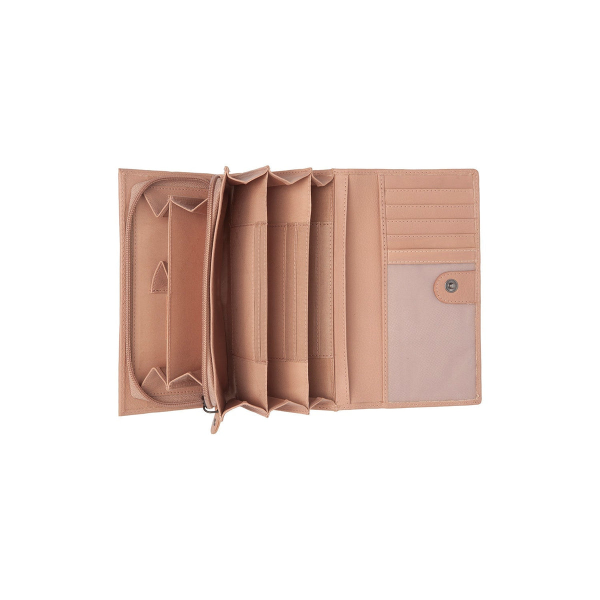 Valetta Full-Grain Leather Wallet för Dam – alternate product view 3