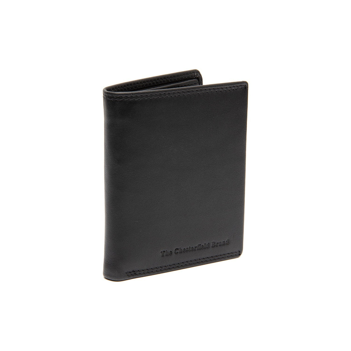 Vincent Full-Grain Leather Wallet för Herr in Classic 100% Full-Grain Leather - Full Exterior Front Profile View | Buy Online