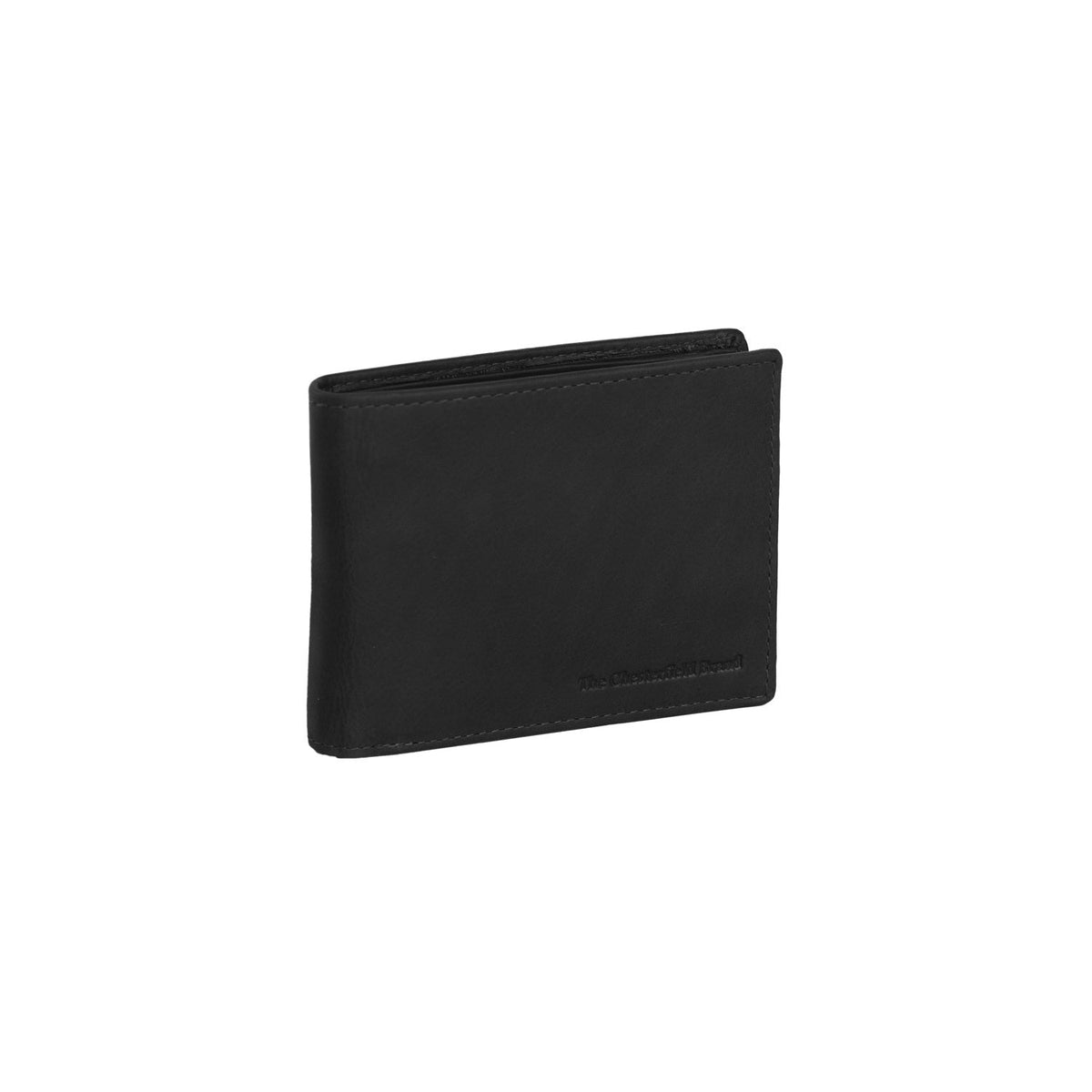 Walid Full-Grain Leather Wallet för Herr in Classic 100% Full-Grain Leather - Full Exterior Front Profile View | Buy Online