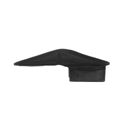 Walid Full-Grain Leather Wallet för Herr - Structured Side Profile Showing Gusset Depth &amp; Expansion Capacity