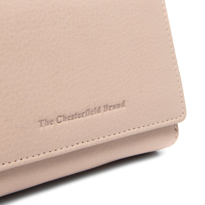 Zelan Full-Grain Leather Wallet för Dam