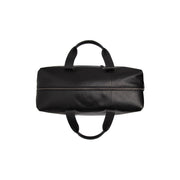 Solid Antique Brass Hardware &amp; Heavy-Duty Dual Zipper Detail on Conor Full-Grain Leather Weekender Bag för Dam
