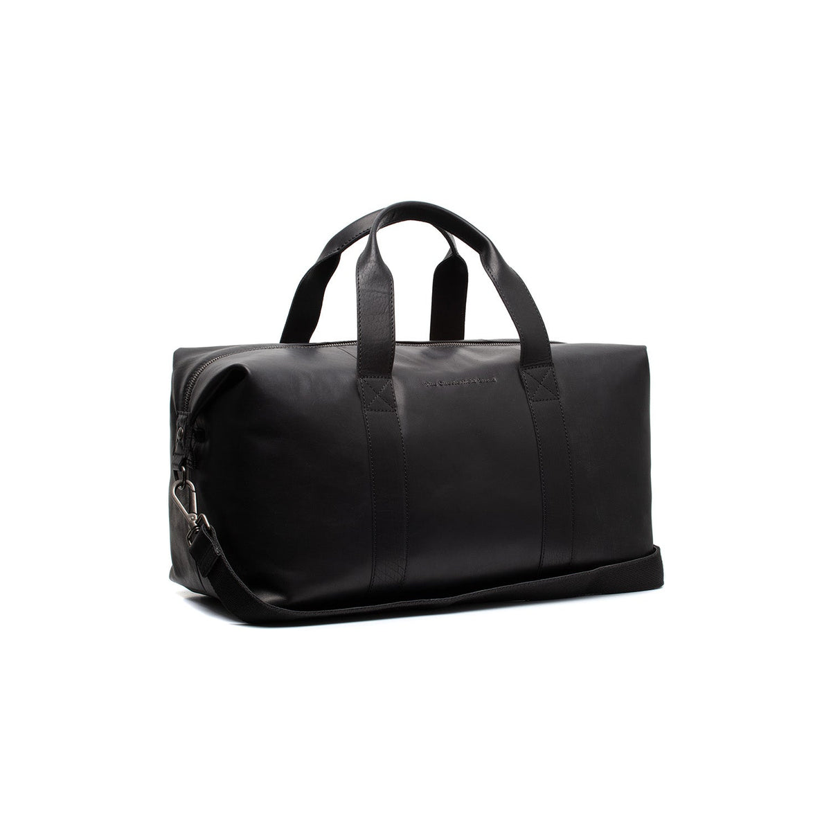 Conor Full-Grain Leather Weekender Bag för Dam in Classic 100% Full-Grain Leather - Full Exterior Front Profile View | Buy Online