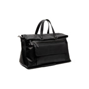Lazio Full-Grain Leather Weekender Bag för Dam in Classic 100% Full-Grain Leather - Full Exterior Front Profile View | Buy Online