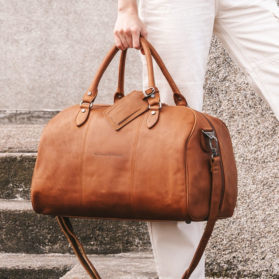 Liam Full-Grain Leather Weekender Bag för Dam – alternate product view 2