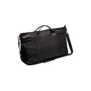 Mark Full-Grain Leather Weekender Bag för Dam in Classic 100% Full-Grain Leather - Full Exterior Front Profile View | Buy Online
