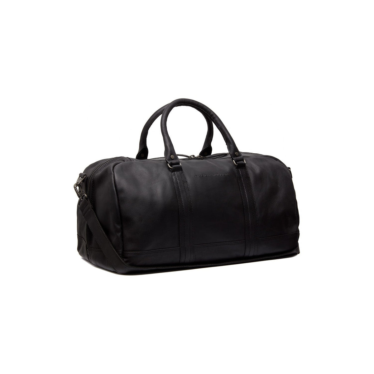 Melbourne Full-Grain Leather Weekender Bag för Dam in Classic 100% Full-Grain Leather - Full Exterior Front Profile View | Buy Online