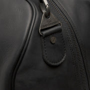 Solid Antique Brass Hardware &amp; Heavy-Duty Dual Zipper Detail on William Full-Grain Leather Weekender Bag för Dam