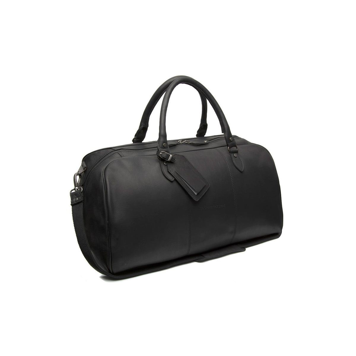 William Full-Grain Leather Weekender Bag för Dam in Classic 100% Full-Grain Leather - Full Exterior Front Profile View | Buy Online