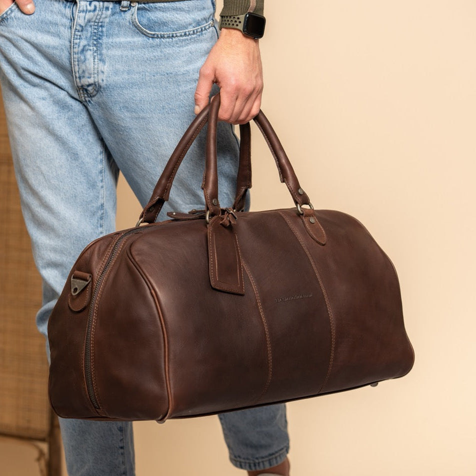 William Full-Grain Leather Weekender Bag för Dam – alternate product view 2
