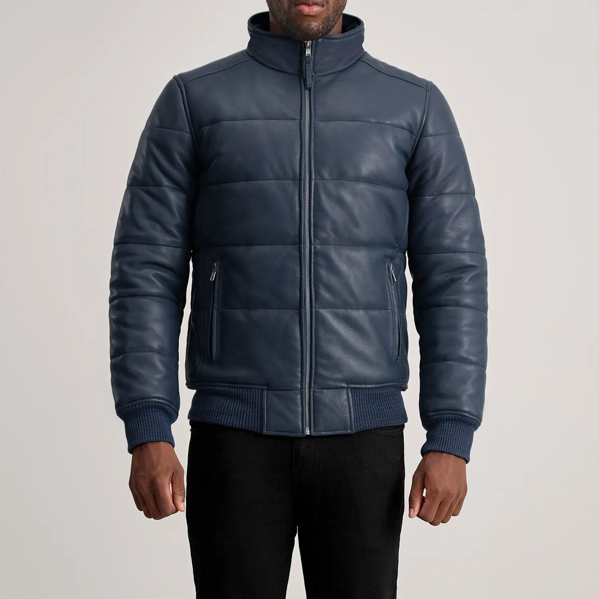 Lucas Bomberjacka i Läder för Herr – alternate product view 4