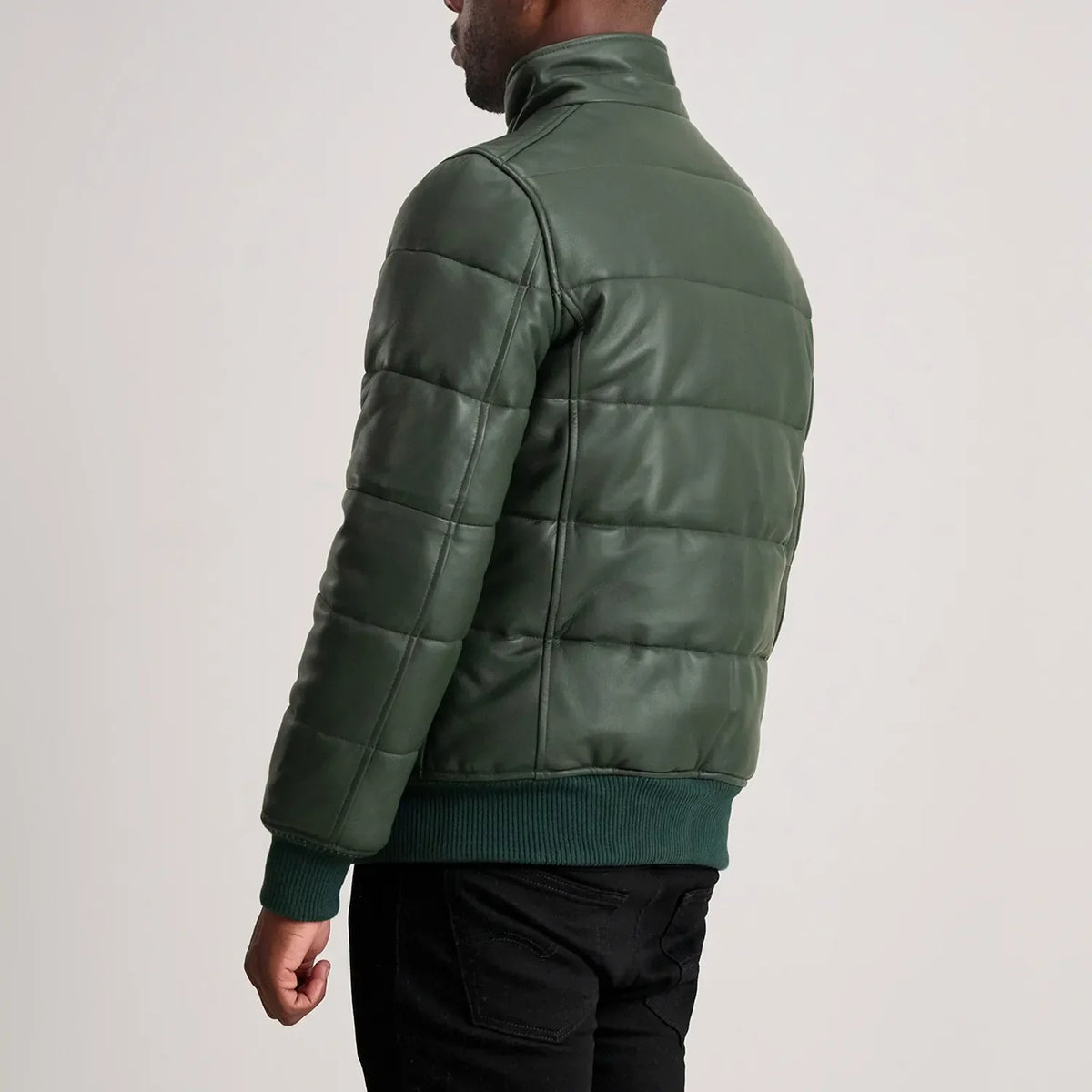 Lucas Bomberjacka i Läder för Herr – alternate product view 5