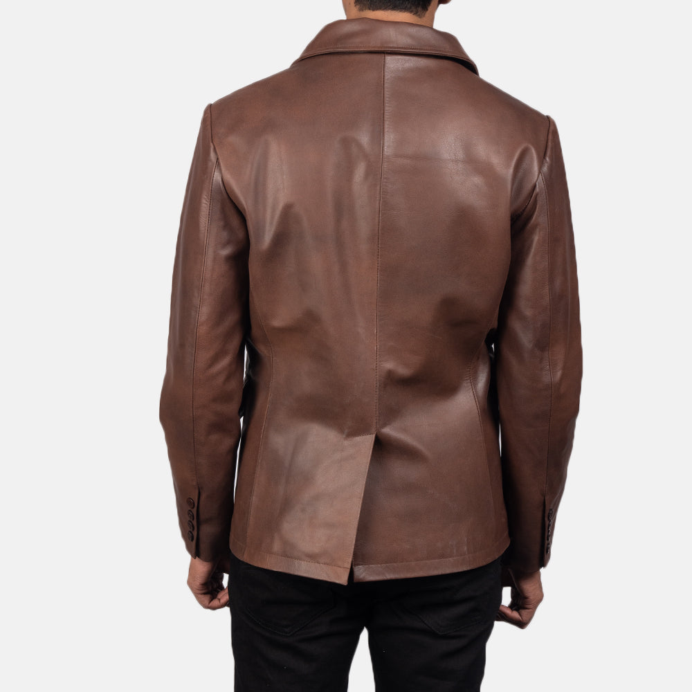 
Authentic Cowhide Leather med pull-up läderstruktur och kraftiga sömmar