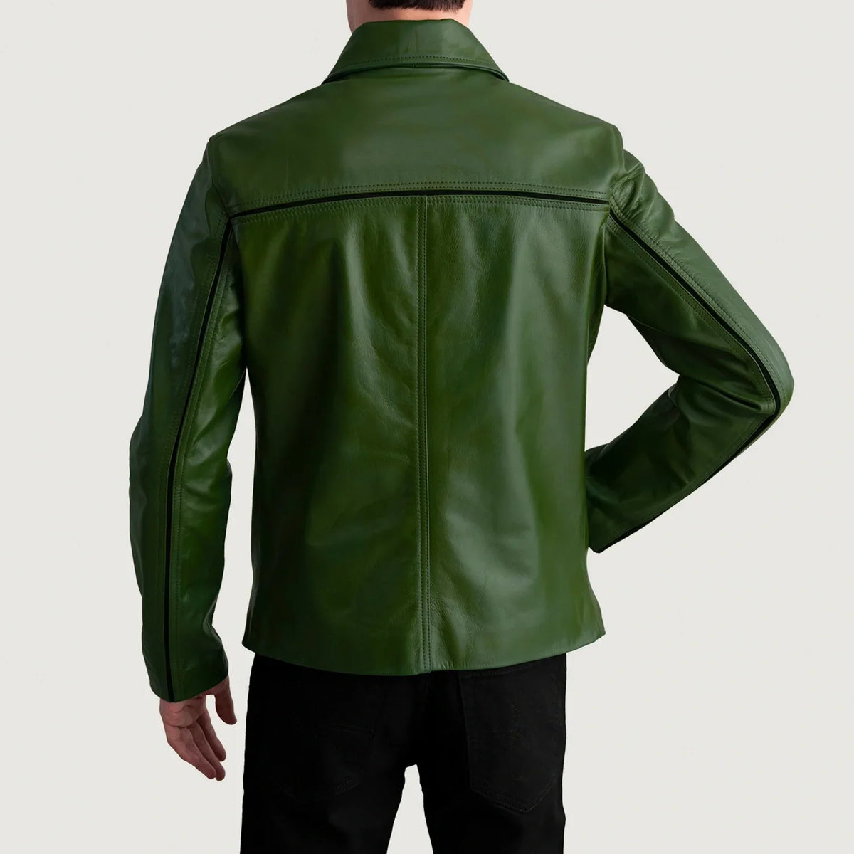 Mystical Läderjacka för Herr – alternate product view 6