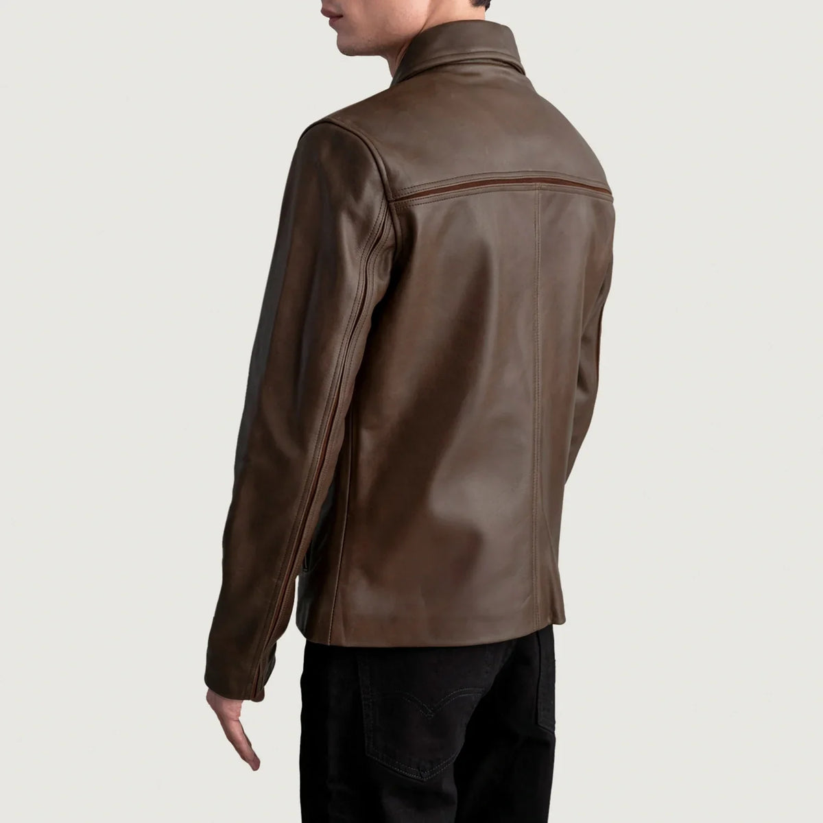 Mystical Läderjacka för Herr – alternate product view 6