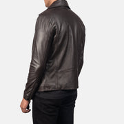 Noah Bikerjacka i Läder för Herr – alternate product view 5