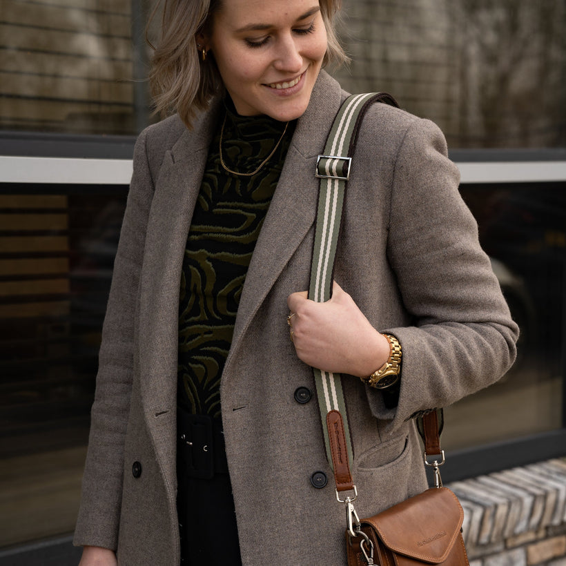 Green Shoulder Strap för Dam