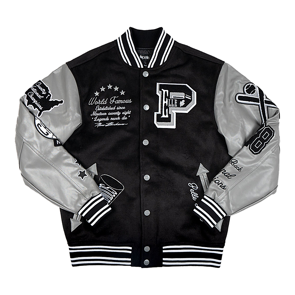 
World Famous Varsity Läderjacka för Dam