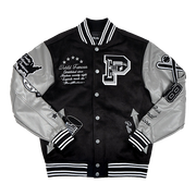 
World Famous Varsity Läderjacka för Dam