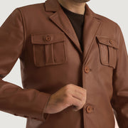 
Ray Cutler Läderjacka för Herr – alternate product view 6