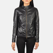 Rumella Bikerjacka i Läder för Dam – alternate product view 4