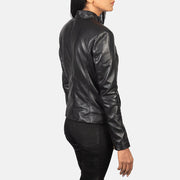 Rumella Bikerjacka i Läder för Dam – alternate product view 5