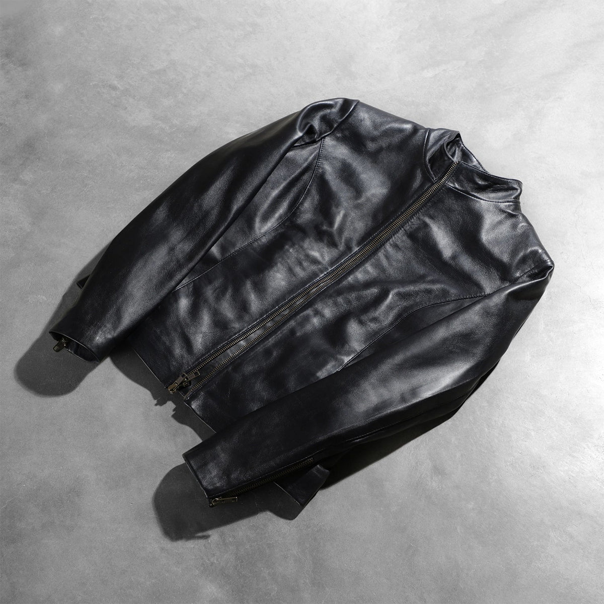 Rumella Bikerjacka i Läder för Dam – alternate product view 7
