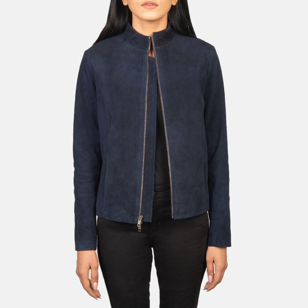 Rumella Bikerjacka i Läder för Dam – alternate product view 1