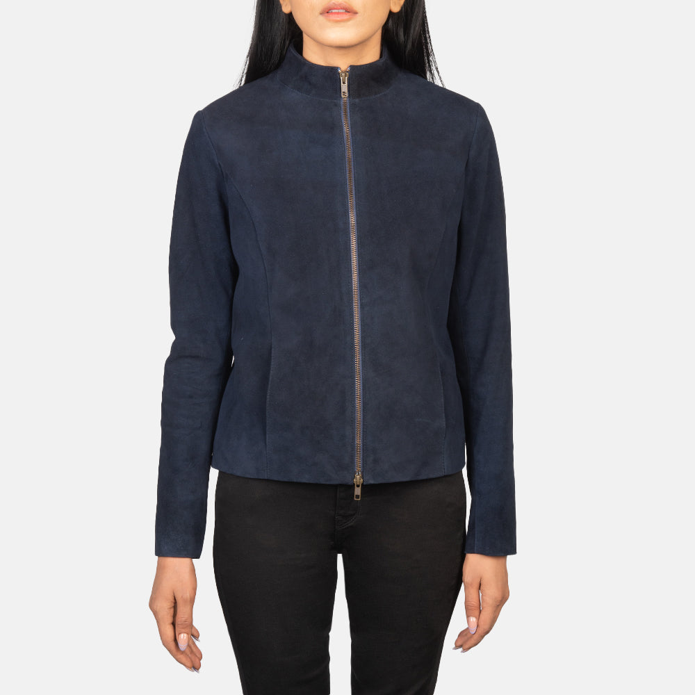 Rumella Bikerjacka i Läder för Dam – alternate product view 4
