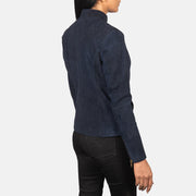 Rumella Bikerjacka i Läder för Dam – alternate product view 5