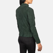 Rumella Bikerjacka i Läder för Dam – alternate product view 5